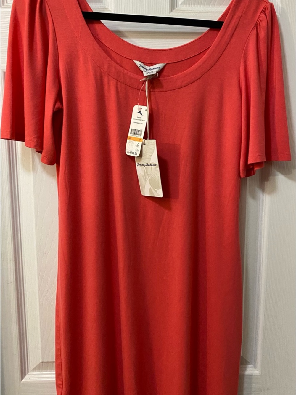 Tommy Bahama Paradise Pink Scoop Neck Dress